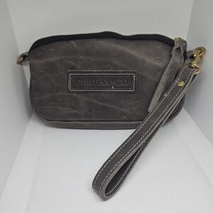 Tabitha + Co Gray Wristlet